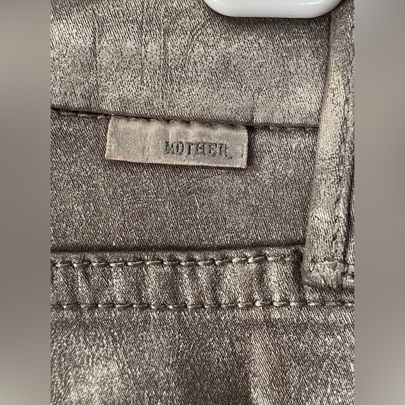 MOTHER Shiny Metallic Jeans Size 27 - Picture 5 of 9